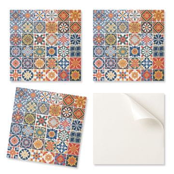 COLORAY Dekorativne vinilne samolepilne ploščice z vzorcem mozaika 9x30x30 cm