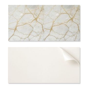 COLORAY Komplet vinilnih ploščic z vzorcem elegantnega marmorja 6x60x30 cm