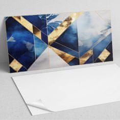 COLORAY Dekorativne vinilne samolepilne ploščice z geometrijskim potiskom v odtenkih 10x40x20 cm