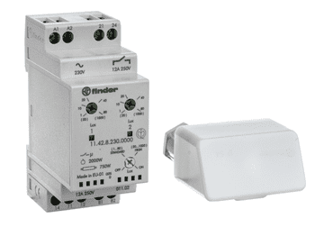 shumee Stikalo za mrak 1P 1Z 12A 230V AC z neodvisnimi izhodi in dvema nastavitvama 1-80lx 11.42.8.230.0000