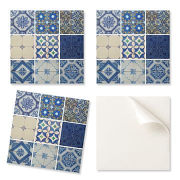 COLORAY Samolepilne vinilne ploščice za kuhinjo z vzorci keramičnih ploščic 20x20x20 cm