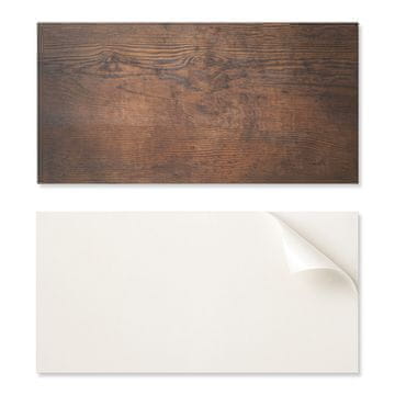 COLORAY Samolepilna vinilna kuhinjska plošča 120x60 cm tekstura naravnega lesa