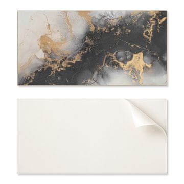 COLORAY Vinilna dekorativna plošča z grafiko za kuhinjo ali kopalnico 100x50 cm Abstraktni vzorec s pikami