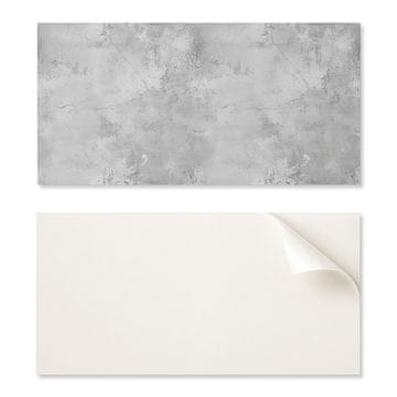 COLORAY Samolepilna dekoracija z grafiko za pisarno ali delovno sobo Tekstura betona s praskami 6x60x30 cm