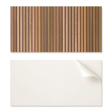 COLORAY Samolepilna plošča s tiskom - idealna za kuhinjo 100x50 cm deske z različnimi teksturami