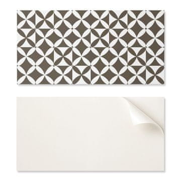 COLORAY Dekorativna samolepilna plošča za hitro preobrazbo stene 120x60 cm abstraktni geometrijski vzorec