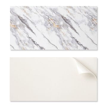 COLORAY PVC plošča z motivom, enostavna dekoracija za jedilnico 120x60 cm, eleganten marmorni vzorec
