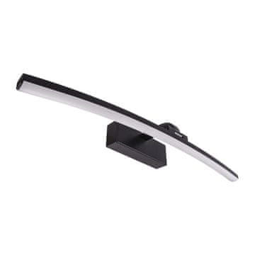 Ideus Stenska svetilka za kopalnico nad ogledalom črna 50cm 12W LED 4000K 1240lm IP44 mamba Ideus 03884