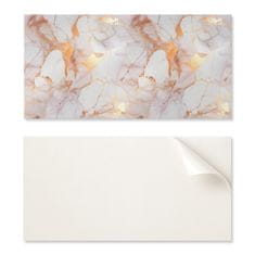 COLORAY Samolepilne ploščice z grafiko za jedilnico PVC Elegantni marmor z žilami 10x40x20 cm