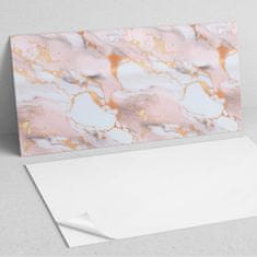 COLORAY Komplet vinilnih ploščic z motivom kuhinje, marmorni vzorec z poudarki 10x40x20 cm