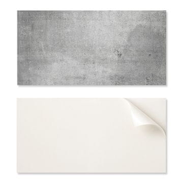 COLORAY Samolepilne potiskane ploščice - idealne za kuhinjo s teksturo surovega betona 6x60x30 cm