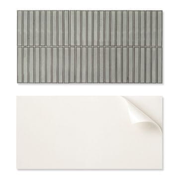 COLORAY Samolepilni komplet vinilnih ploščic, pravokotne plošče v mreži 10x40x20 cm