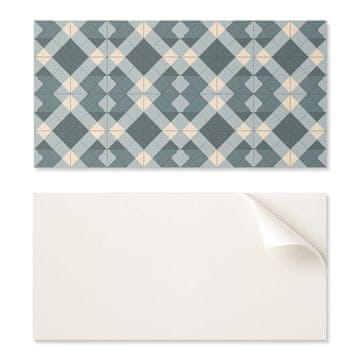COLORAY Dekorativna samolepilna vinilna stenska plošča 100x50 cm z geometrijskim diamantnim vzorcem