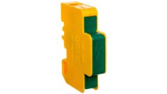 Simet Modularni razdelilnik 1-polni 60A vhod: 1x6-35mm2 izhod: 6x2,5-6mm2 rumeno-zelen LBR60A 84326009