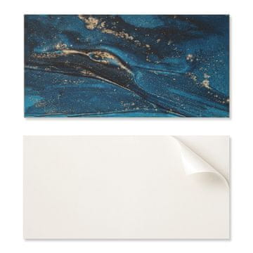 COLORAY Vinilne stenske ploščice z grafiko za hodnik, abstraktni vzorec z valovi, 10x40x20 cm