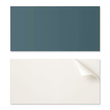 COLORAY Dekorativna samolepilna plošča za hitro preobrazbo stene 120x60 cm temno morsko modra
