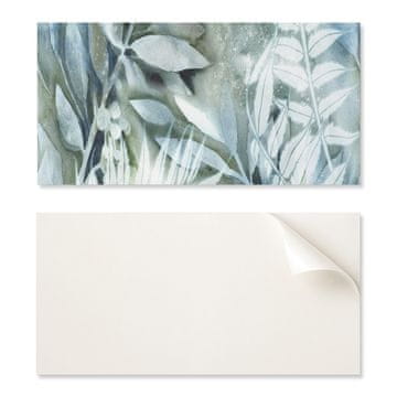 COLORAY Samolepilna tiskana vinilna plošča 100x50 cm z akvarelnimi rastlinskimi vzorci