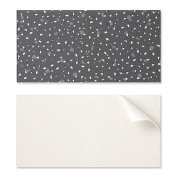 COLORAY Paket vinilnih ploščic z vzorcem za enostavno namestitev in majhnimi pikami 10x40x20 cm