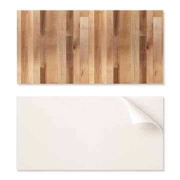 COLORAY Paket potiskanih vinilnih ploščic - dekoracija za spalnico z vzorcem naravnega lesa 6x60x30 cm
