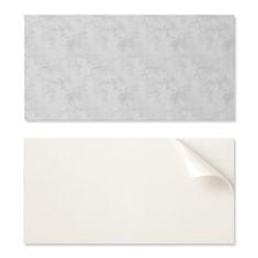 COLORAY Komplet vinilnih ploščic, enostavna montaža, tekstura surovega betona, 10x40x20 cm