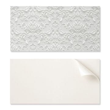 COLORAY Dekorativne vinilne talne ploščice z elegantnim reliefnim vzorcem 10x40x20 cm