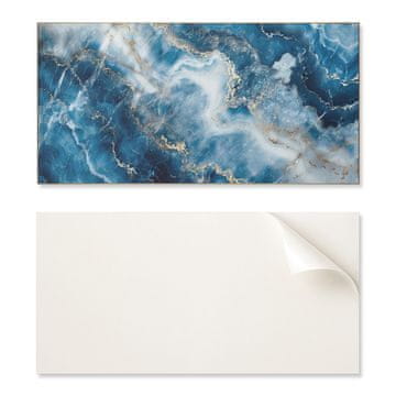 COLORAY Samolepilne vinilne ploščice za najstniško sobo z abstraktnim marmornim vzorcem 10x40x20 cm