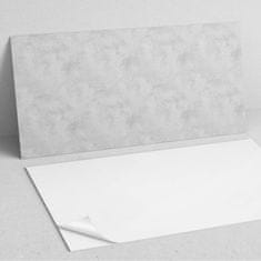 COLORAY Komplet vinilnih ploščic, enostavna montaža, tekstura surovega betona, 10x40x20 cm