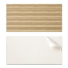 COLORAY Samolepilne dekorativne ploščice za hitro preobrazbo sten. Vzporedne lesene deske 10x40x20 cm.