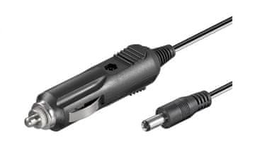 Goobay Kabel za avtomobilski vžigalnik 1,8 m - vtičnica za vžigalnik - DC vtič (5,50 x 2,10 mm) 12019