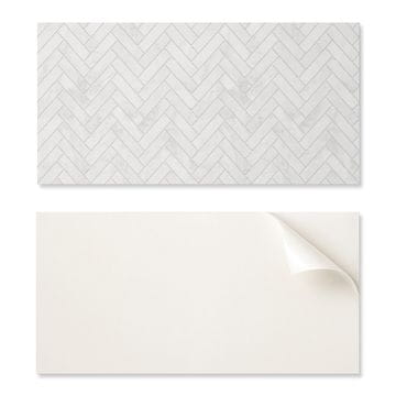 COLORAY Vinilna dekorativna plošča z grafiko za kuhinjo ali kopalnico 120x60 cm 3D vzorec ribje kosti