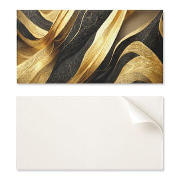 COLORAY Paket potiskanih vinilnih ploščic - dekoracija spalnice Valovi tekstur in vzorcev 10x40x20 cm