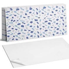 COLORAY Dekorativne vinilne samolepilne ploščice s potiskom abstraktnega pikčastega vzorca 6x60x30 cm