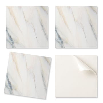 COLORAY Dekorativne samolepilne vinilne ploščice z elegantnim marmornim vzorcem 20x20x20 cm