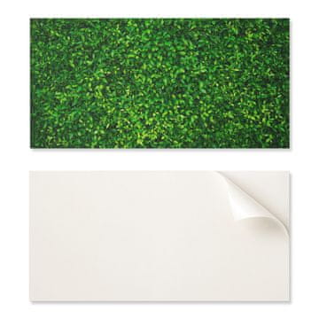 COLORAY Paket vinilnih ploščic z motivom za kuhinjo, dnevno sobo, steno z gostim listjem 10x40x20 cm