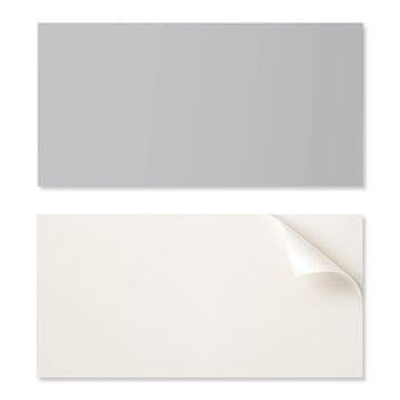 COLORAY Paket samolepilnih vinilnih ploščic svetlo sive barve 6x60x30 cm