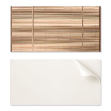 COLORAY Dekorativna vinilna stenska plošča s potiskom 100x50 cm plošča z vodoravnimi vzorci