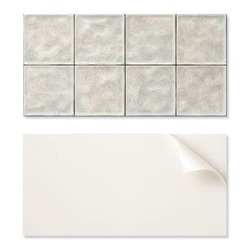 COLORAY Samolepilne vinilne stenske ploščice s teksturo keramičnih ploščic 10x40x20 cm
