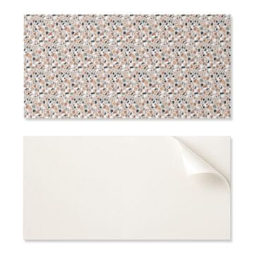 COLORAY Samolepilne vinilne ploščice za hodnik, abstraktni organski vzorec 10x40x20 cm