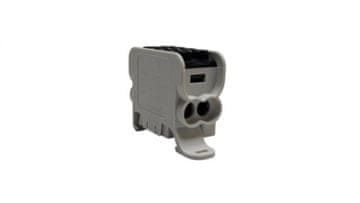 shumee Razdelilna blokovna enota HLAK25 (MAG) 1P črna 2xAl/Cu 25mm+16mm 1000VAC/1500VDC MAG1251S00