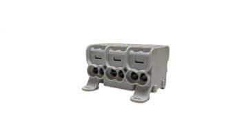 shumee Razdelilna blokovna enota HLAK25 (MAG) 3P siva 2xAl/Cu 25mm+16mm 1000VAC/1500VDC MAG3253A00
