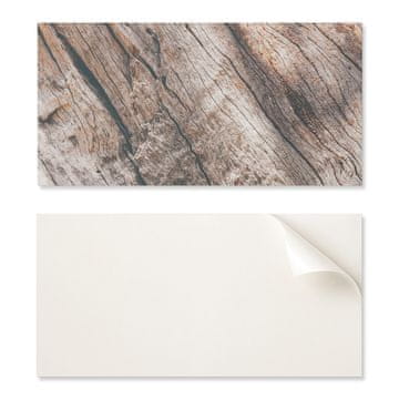 COLORAY Dekorativna plošča z grafiko, 120x60 cm, tekstura lesa, z risbami