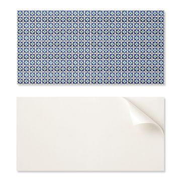 COLORAY Estetske vinilne stenske ploščice s potiskom geometrijskega vzorca ploščic 6x60x30 cm