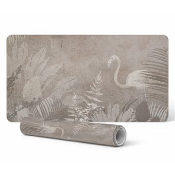 shumee Zaščitna podloga za igralno tipkovnico in miško Flamingo Jungle 90x45 cm