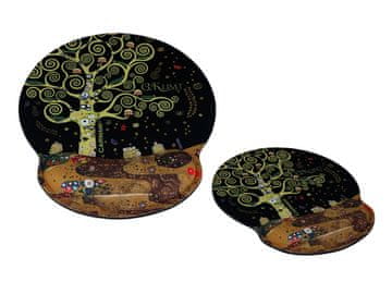 Carmani Podloga za računalniško miško z naslonom za zapestje - G. Klimt, Drevo življenja (carmani)