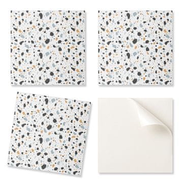 COLORAY PVC stenske ploščice samolepilne abstraktni pikčasti vzorec 9x30x30 cm