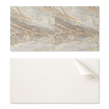 COLORAY Paket samolepilnih PVC ploščic z marmornim vzorcem in žilami 6x60x30 cm