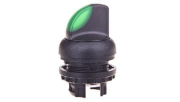 Eaton 3-pozicijski stikalni pogon, zelen, z osvetlitvijo ozadja, nepovratni M22S-WRLK3-G 216848