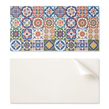 COLORAY Samolepilne vinilne ploščice z mozaičnimi vzorci v kvadratih 10x40x20 cm