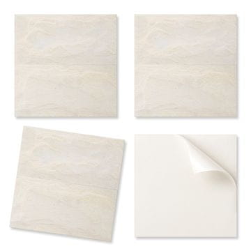 COLORAY Samolepilne vinilne ploščice - dekoracija s potiskom teksture naravnega kamna 9x30x30 cm