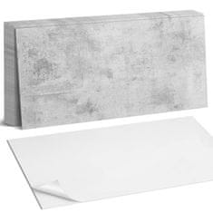 COLORAY Dekorativne vinilne samolepilne ploščice s potiskom teksture surovega betona 10x40x20 cm